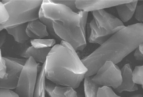 裕丰碳纤维锂电池硬碳负极材料显微镜图